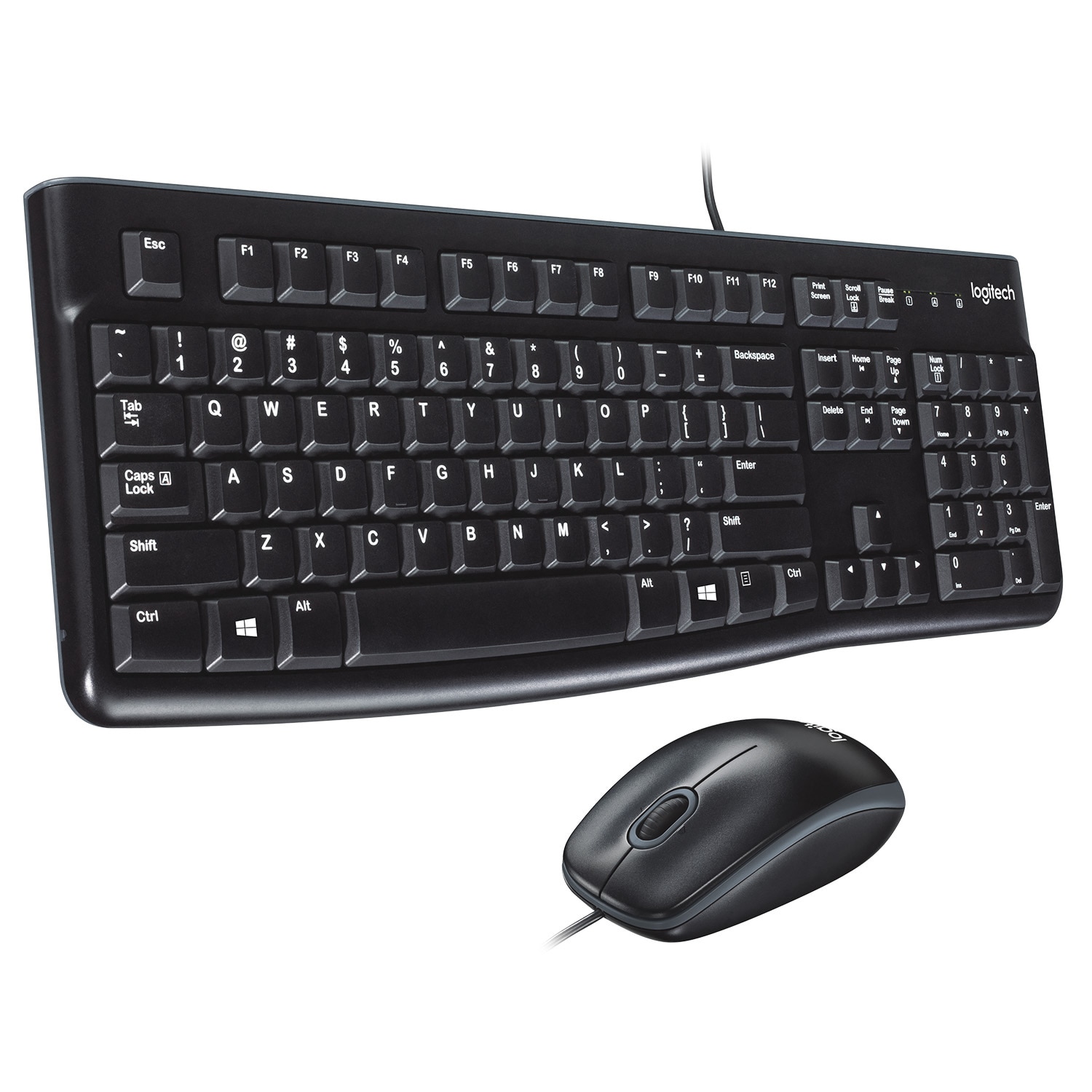 Logitech MK120 tastatur + mus - Elkjøp