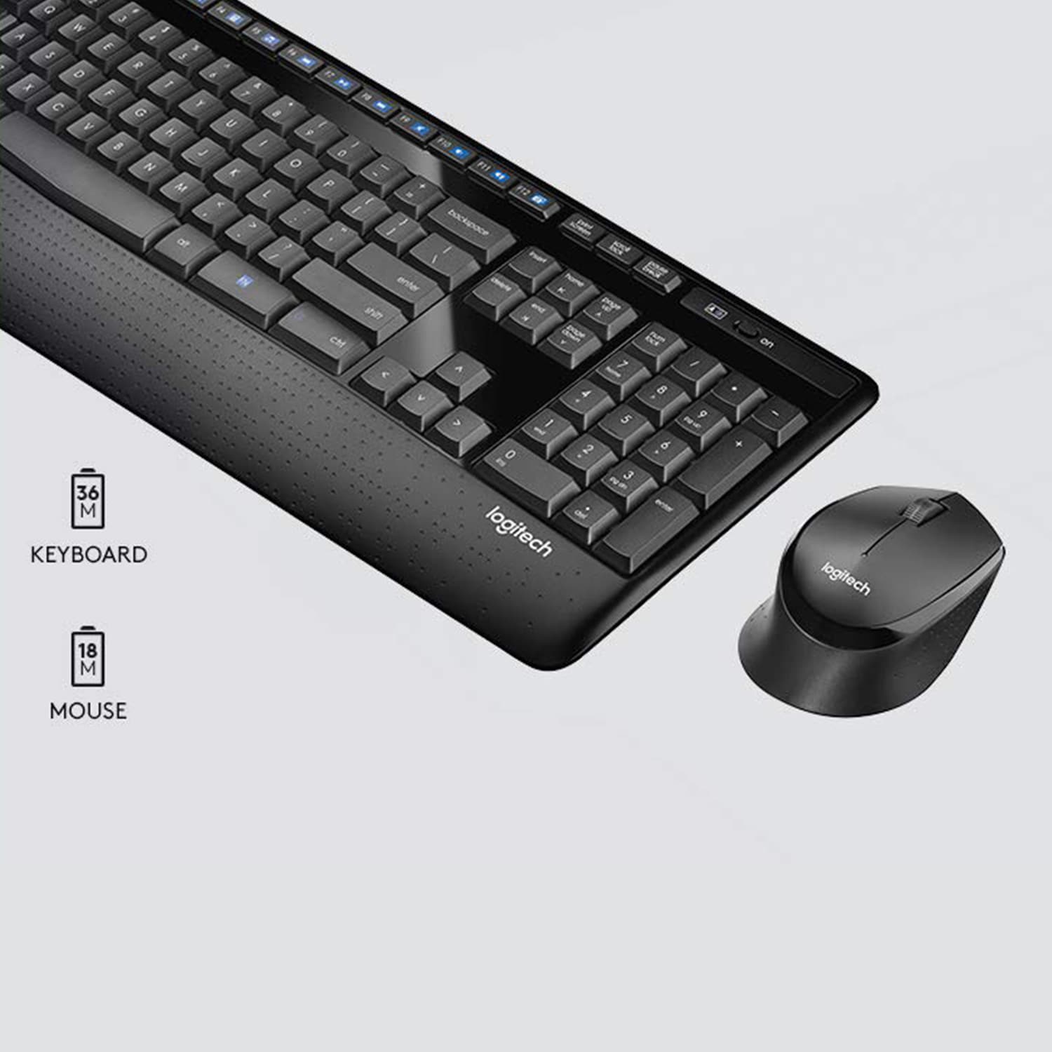 Logitech MK345 trådløst tastatur og mus - Mus og tastatur - Elkjøp