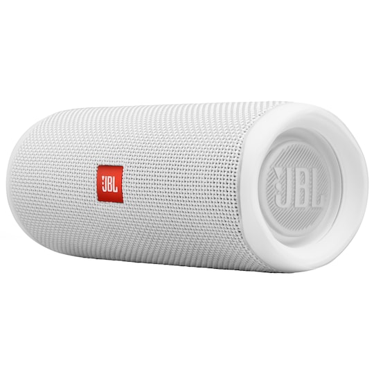 JBL Flip 5 bærbar trådløs høyttaler (hvit) - Elkjøp