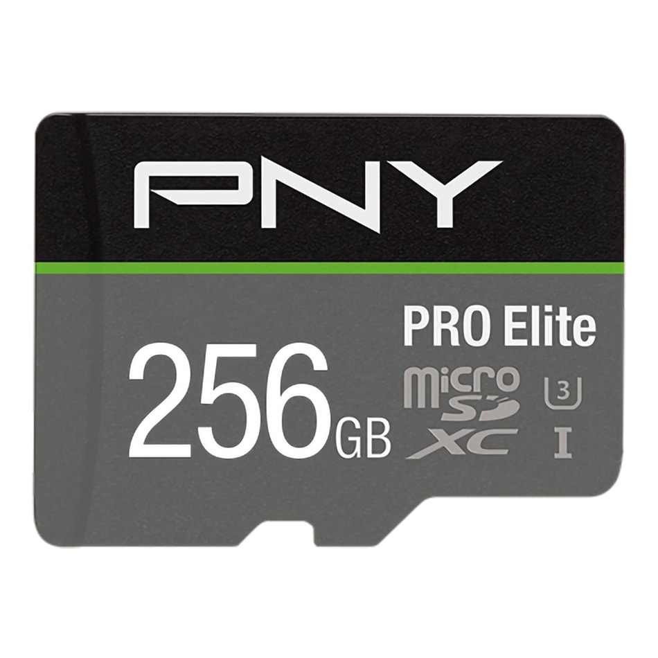 PNY PRO Elite Micro SDXC U3 V30-minnekort 256 GB - Minnekort til kamera -  Elkjøp