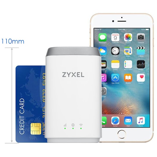 Zyxel LTE4506 HomeSpot mobil WiFi-router - Elkjøp