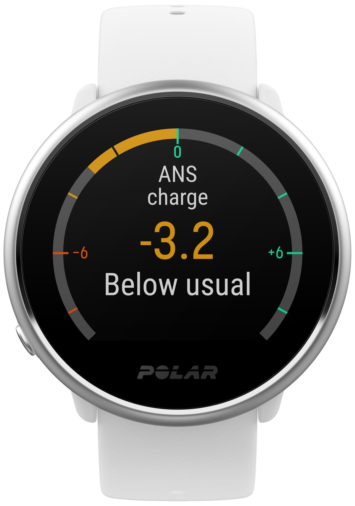 Polar Ignite treningsklokke S (hvit/sølv)