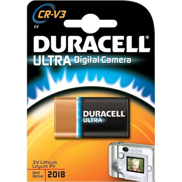 Duracell Ultra fotobatteri CR-V3