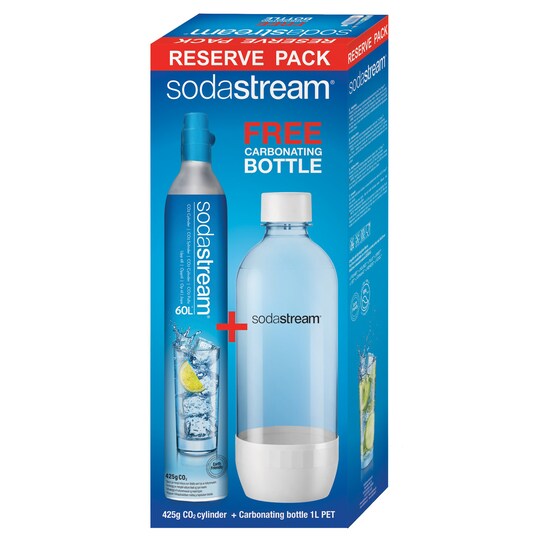 SodaStream reservepakke med kullsyresylinder - Elkjøp