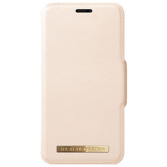 iDeal lommebokdeksel til Apple iPhone X/XS (beige) - Elkjøp