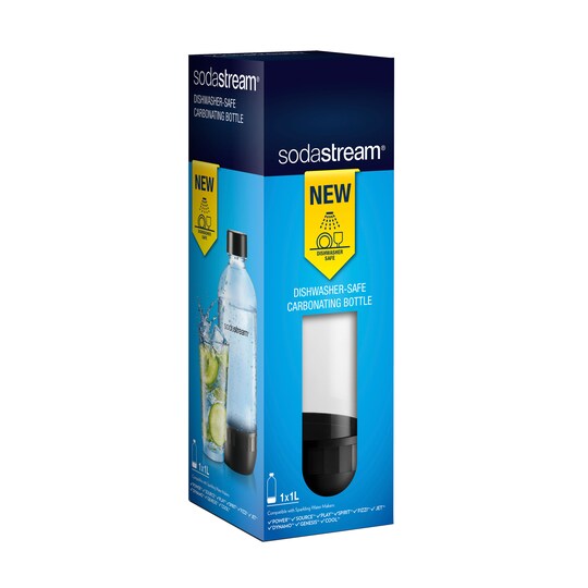 SodaStream flaske som tåler oppvaskmaskin - Elkjøp