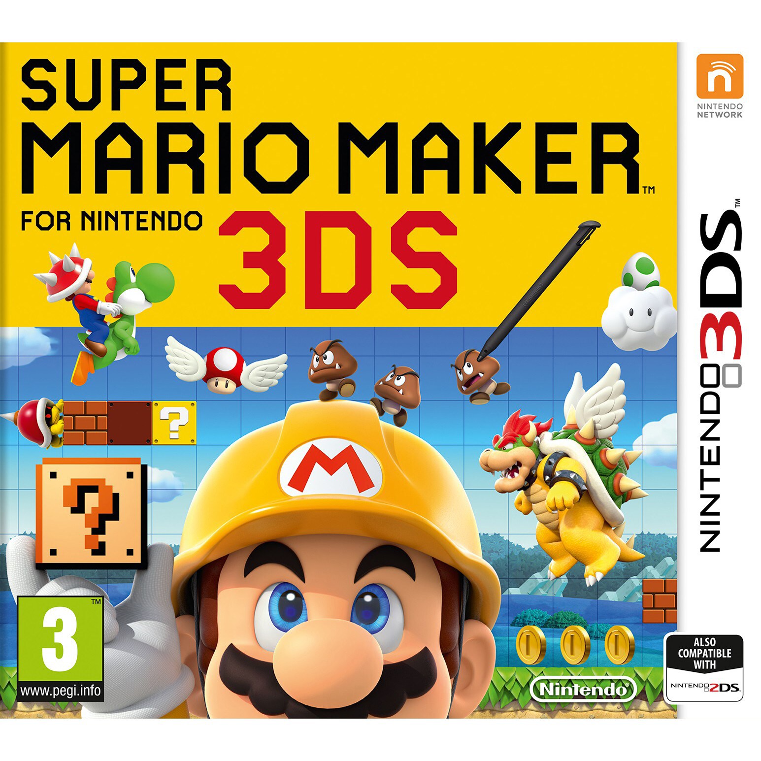 Super Mario Maker for Nintendo 3DS (3DS) - Elkjøp