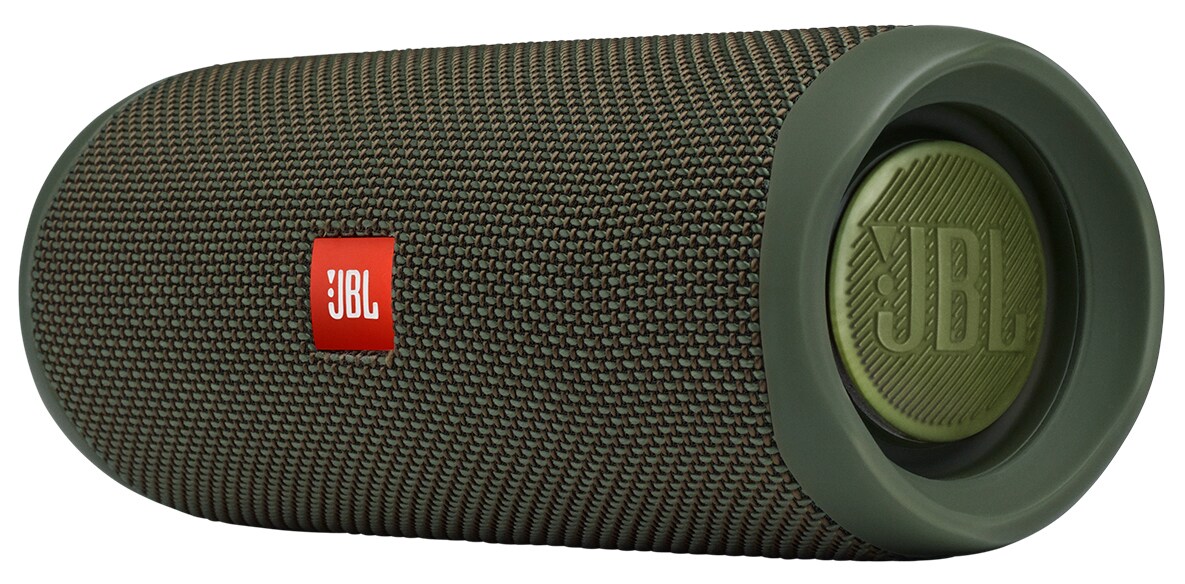 JBL Flip 5 bærbar trådløs høyttaler (grønn) - Høyttalere - Elkjøp