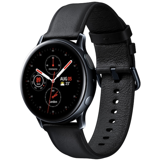 Samsung Galaxy Watch Active 2 smartklokke eSIM 40 mm (sort) - Elkjøp