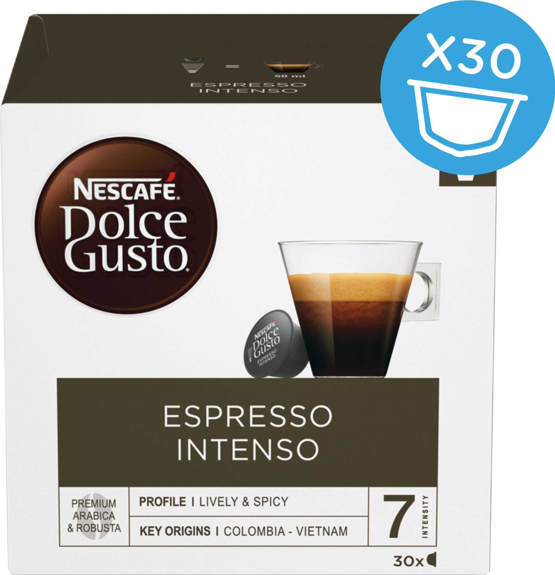 Nescafè Dolce Gusto kapsler - Espresso Intenso - Elkjøp
