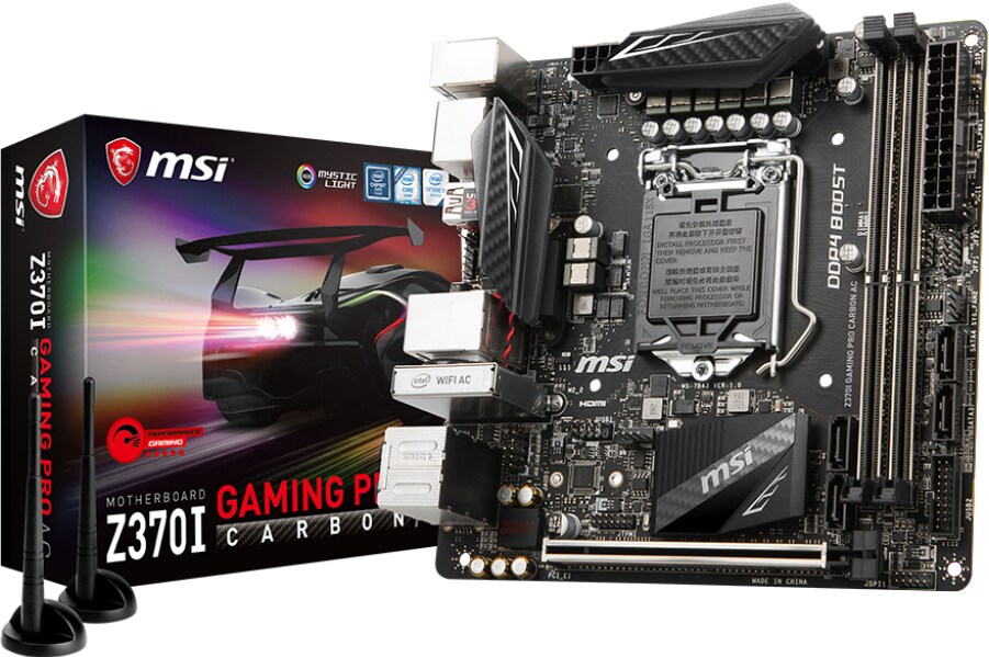 MSI Z370 Gaming Pro Carbon mini-ITX hovedkort - Elkjøp