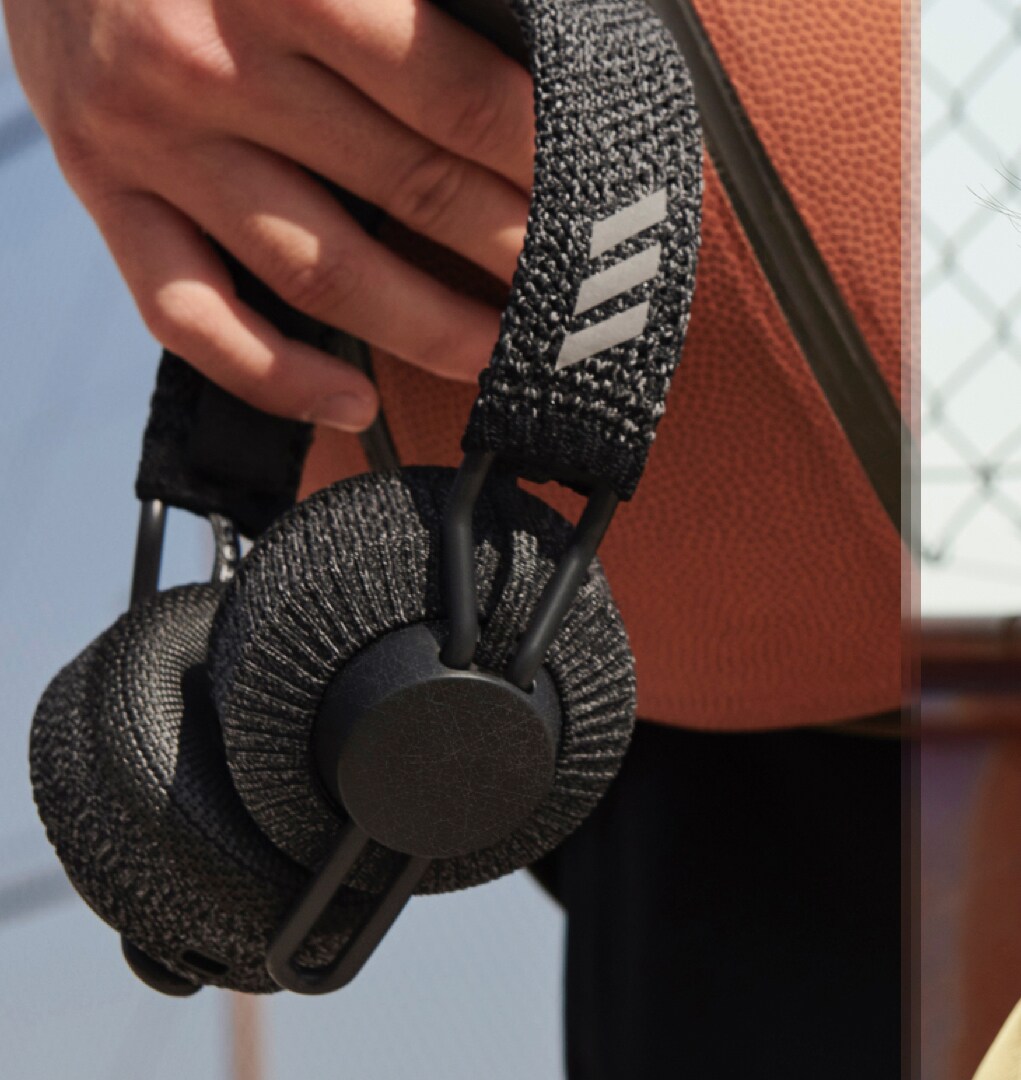 Adidas RPT-01 trådløse on-ear hodetelefoner (night grey) - Hodetelefoner  til trening - Elkjøp