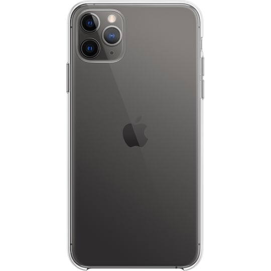 iPhone 11 Pro Max deksel (gjennomsiktig) - Elkjøp