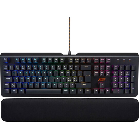 ADX V01 RGB gamingtastatur - Elkjøp