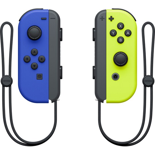 Nintendo Switch Joy-Con kontrollerpar (neongul+blå) - Elkjøp
