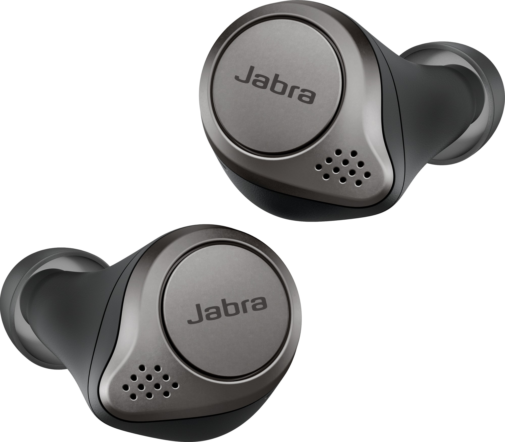 Jabra Elite 75T helt trådløse hodetelefoner (sort/titan) - Hodetelefoner  til trening - Elkjøp