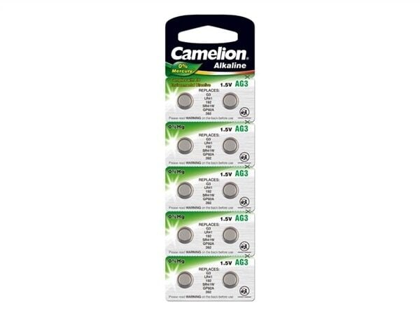 Camelion AG3 Knappcellebatteri 10-pack - Elkjøp
