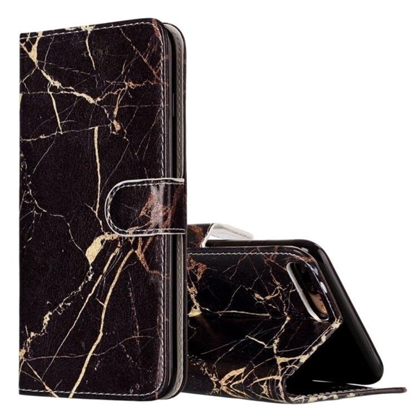 Svart Marmor Lommebok iPhone 8 Plus & 7 Plus - Elkjøp
