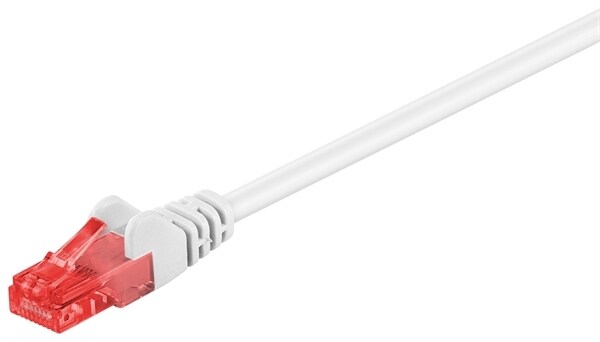 1,5 m CAT 6 patch cable, U/UTP - Hvit - Kabler og tilkobling - PC og  nettverk - Elkjøp