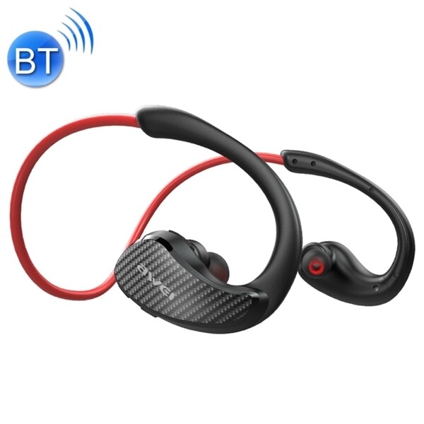 AWEI A881BL Sport Bluetooth Headset IPX4 - Rød - Elkjøp