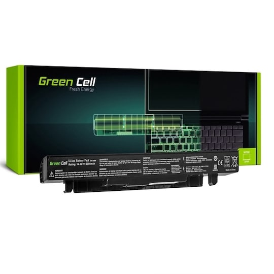 Green Cell laptop batteri til Asus A450 A550 R510 X550 / 14,4V 2200mAh -  Elkjøp