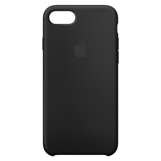 iPhone 8/SE silikondeksel (sort) - Elkjøp