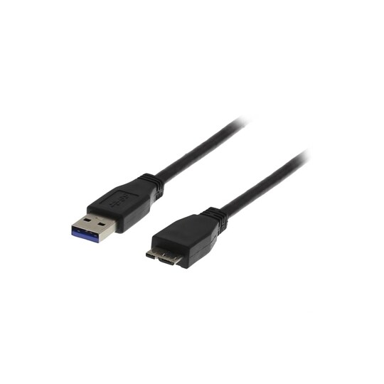 USB 3.0 Ledning - A Han - Micro B Han - Elkjøp