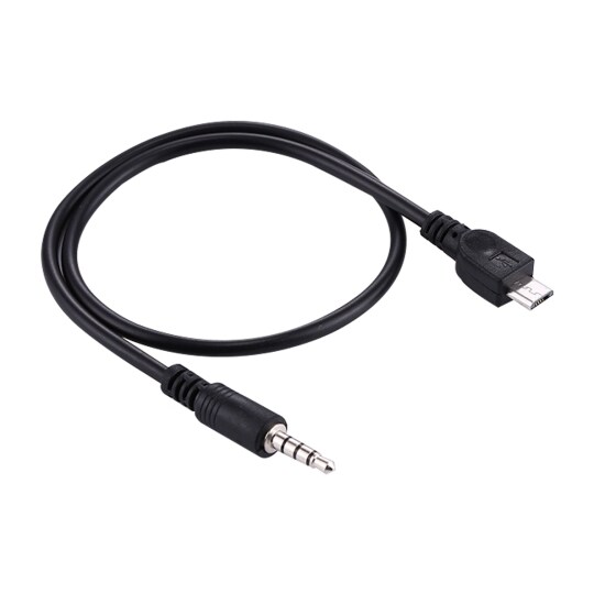 Auxkabel / lydkabel 3,5mm til micro-USB - Elkjøp