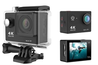 Aksjonkamera H9 4K/12MP/Ultra HD Sportskamera - Elkjøp