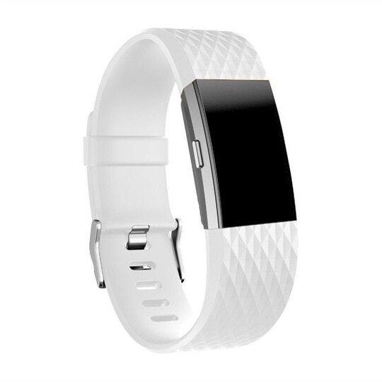 Armbånd Fitbit Charge 2 - hvit Small - Elkjøp
