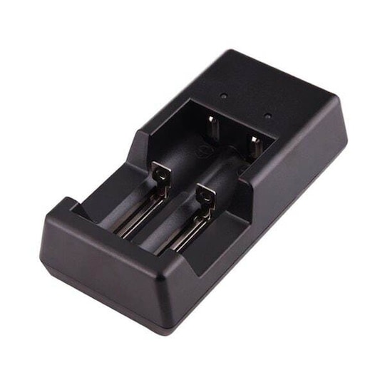 Batterilader USB 18650 / 18500 / 17650 / 16340 / AA / AAA - Elkjøp