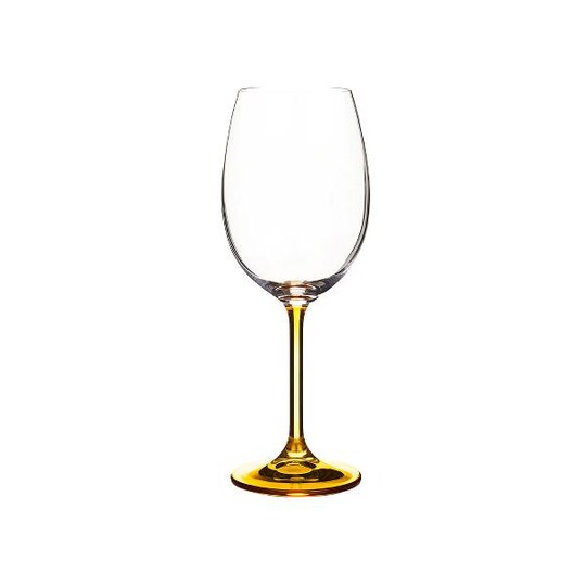 Bitz vinglass 45 cl 4 stk amber - Elkjøp