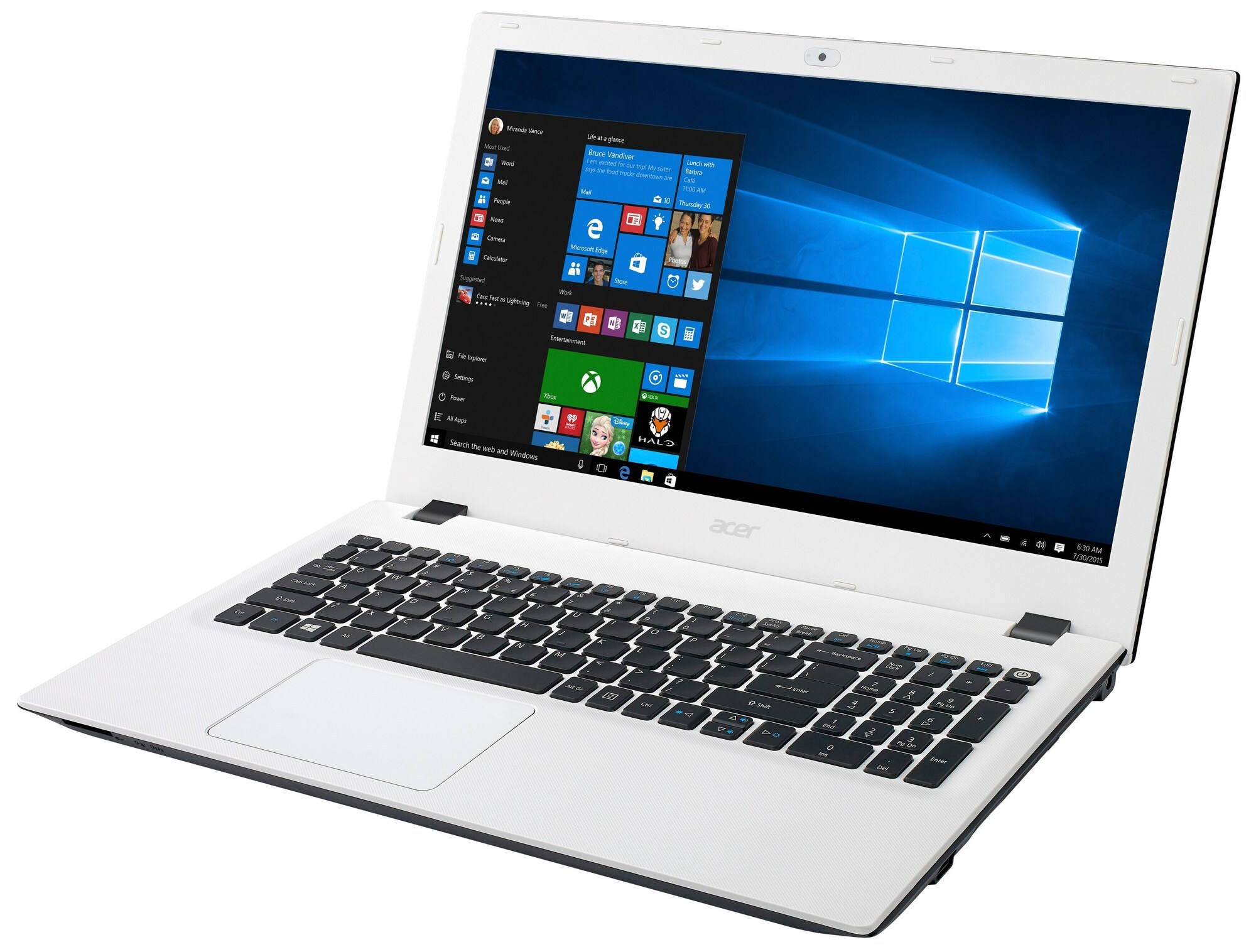 Acer Aspire E5-573 15.6" bærbar PC (sort/hvit) - Bærbar PC - Elkjøp