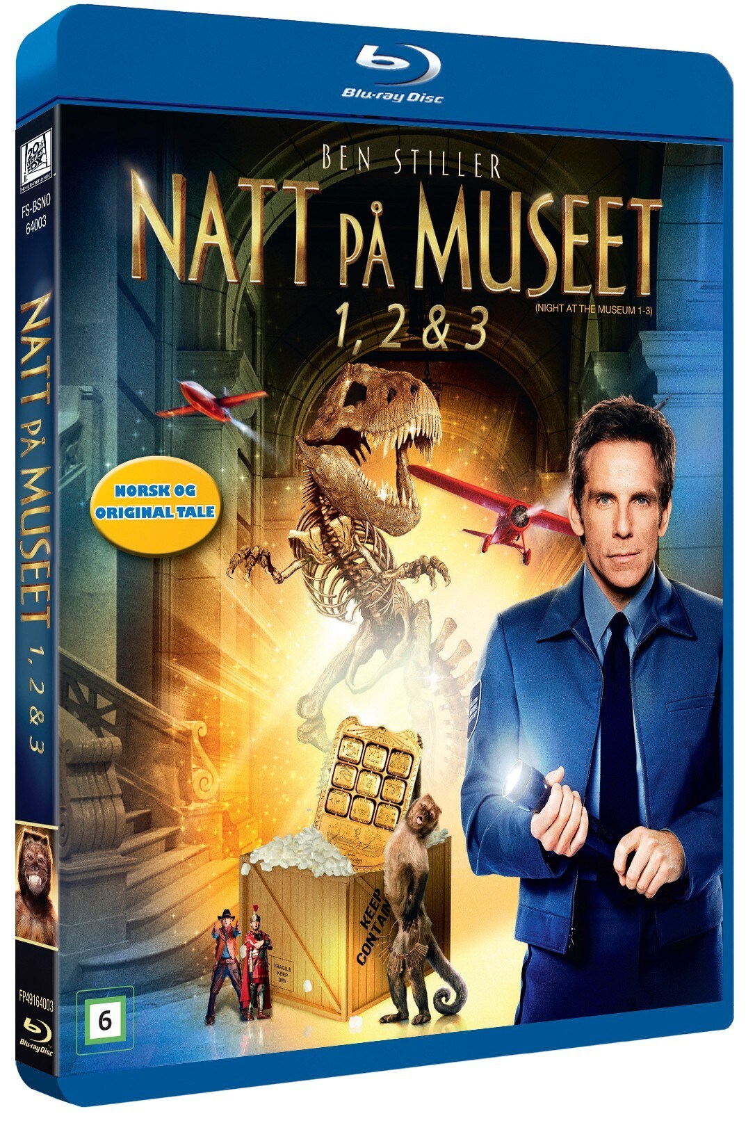 Natt på Museet 1-3 (Blu-ray) - Elkjøp