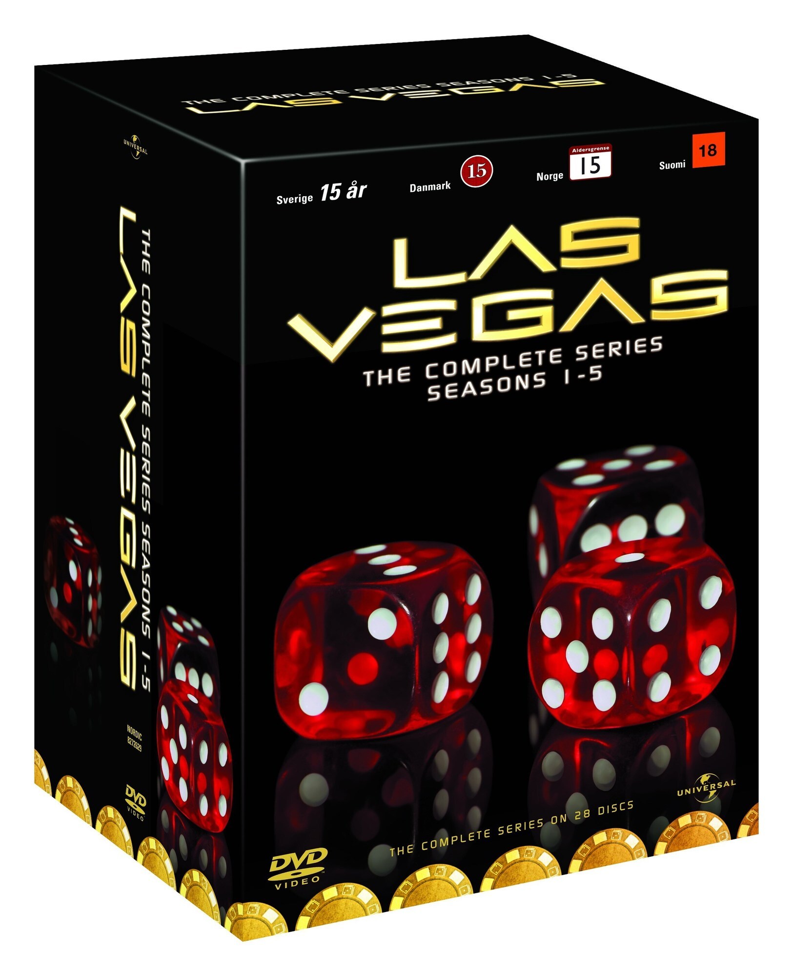 Las Vegas - sesong 1-5 (DVD) - Elkjøp
