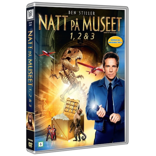 Natt på Museet: 1-3 (DVD) - Elkjøp