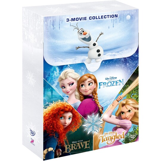 Disney vinterboks: Frost/Modig/To på rømmen (DVD) - Elkjøp