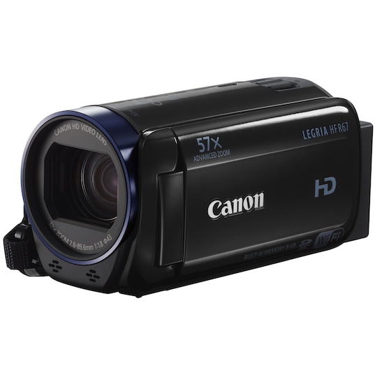 Canon Legria HF R67 videokamera (sort) - Elkjøp