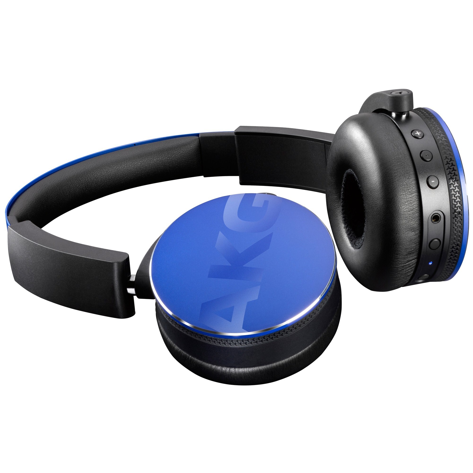 AKG trådløse on-ear hodetelefoner Y50BT (blå) - Hodetelefoner - Elkjøp