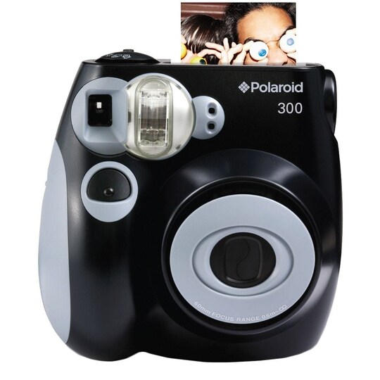 Polaroid Instant analogt kamera Pic-300 (sort) - Elkjøp