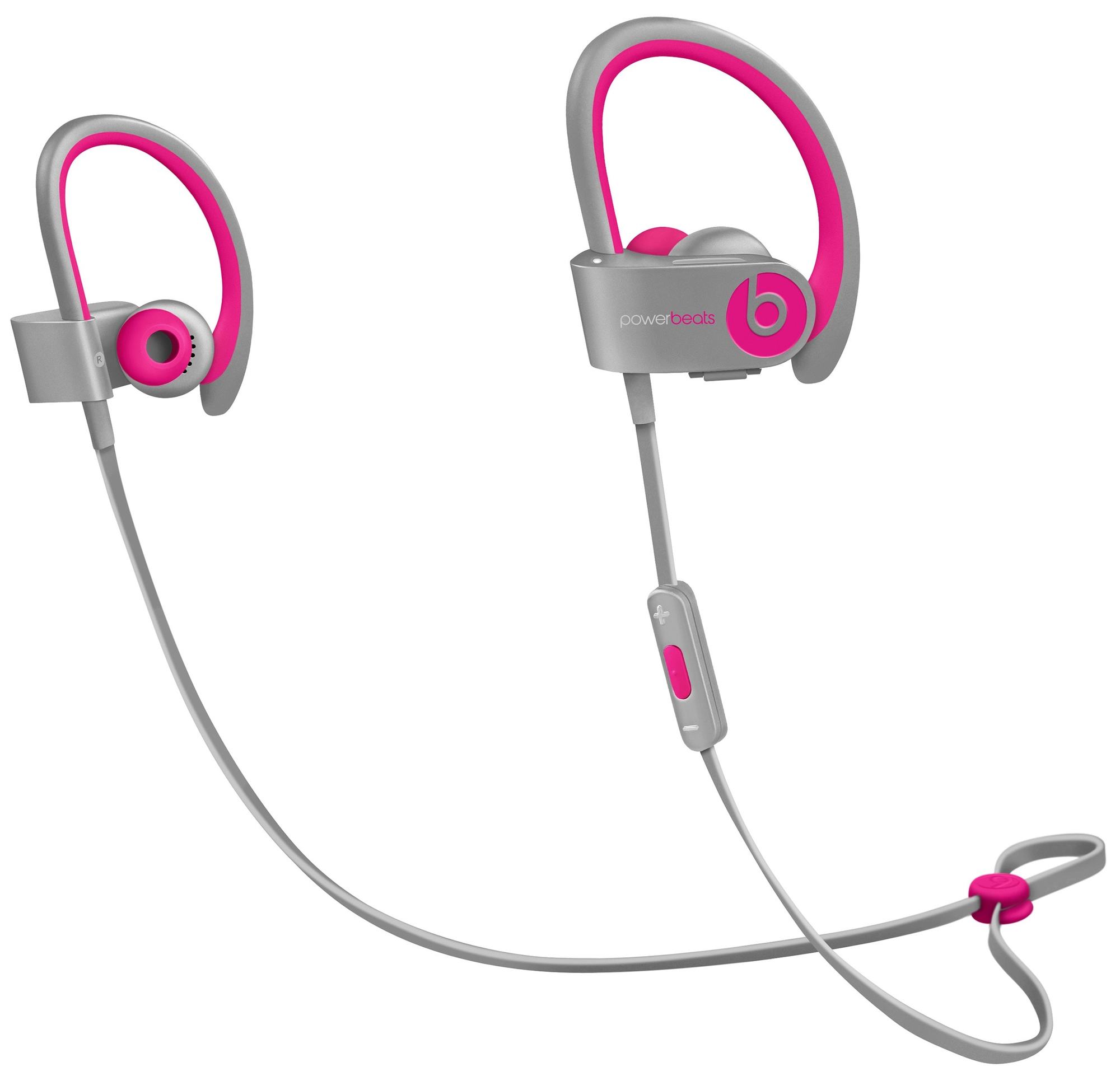 Beats Powerbeats 2 trådløse hodetelefoner (rosa/grå) - Hodetelefoner -  Elkjøp