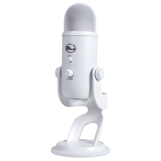 Blue Microphones Yeti USB mikrofon (hvit) - Elkjøp