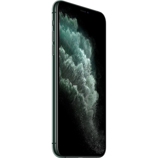 iPhone 11 Pro Max smarttelefon 64 GB (midnattsgrønn) - Elkjøp