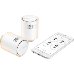 Netatmo Starter Pack - smarte radiatortermostater (2-pk)