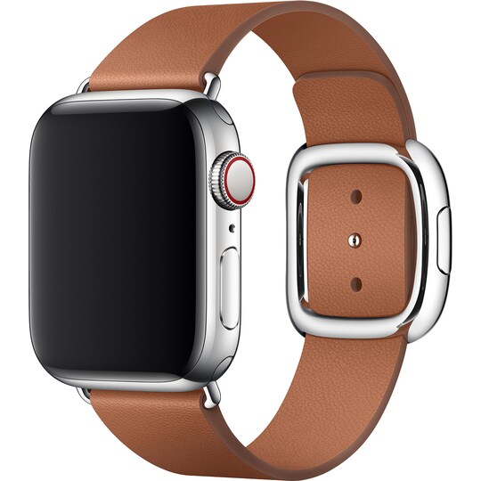 Apple Watch reim 40 mm reim med spenne M (saddle brown) - Elkjøp