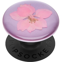 Popsockets Premium grep til mobile enheter (pressed flower delphinium)