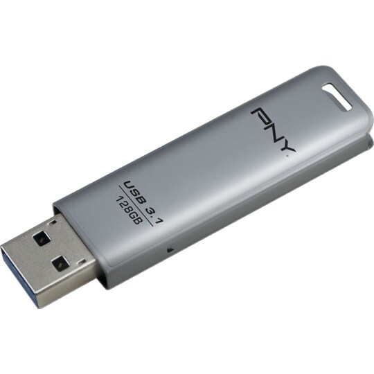 PNY Elite Steel USB 3.1 minnepenn 128 GB - Elkjøp