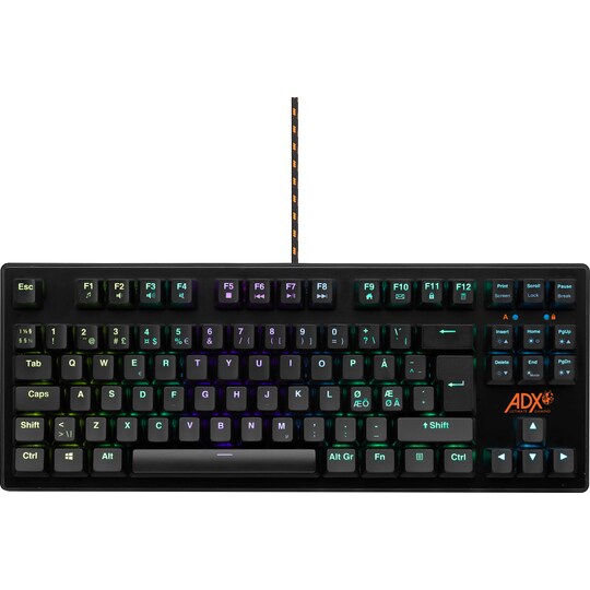 ADX tenkeyless RGB mekanisk gamingtastatur - Elkjøp