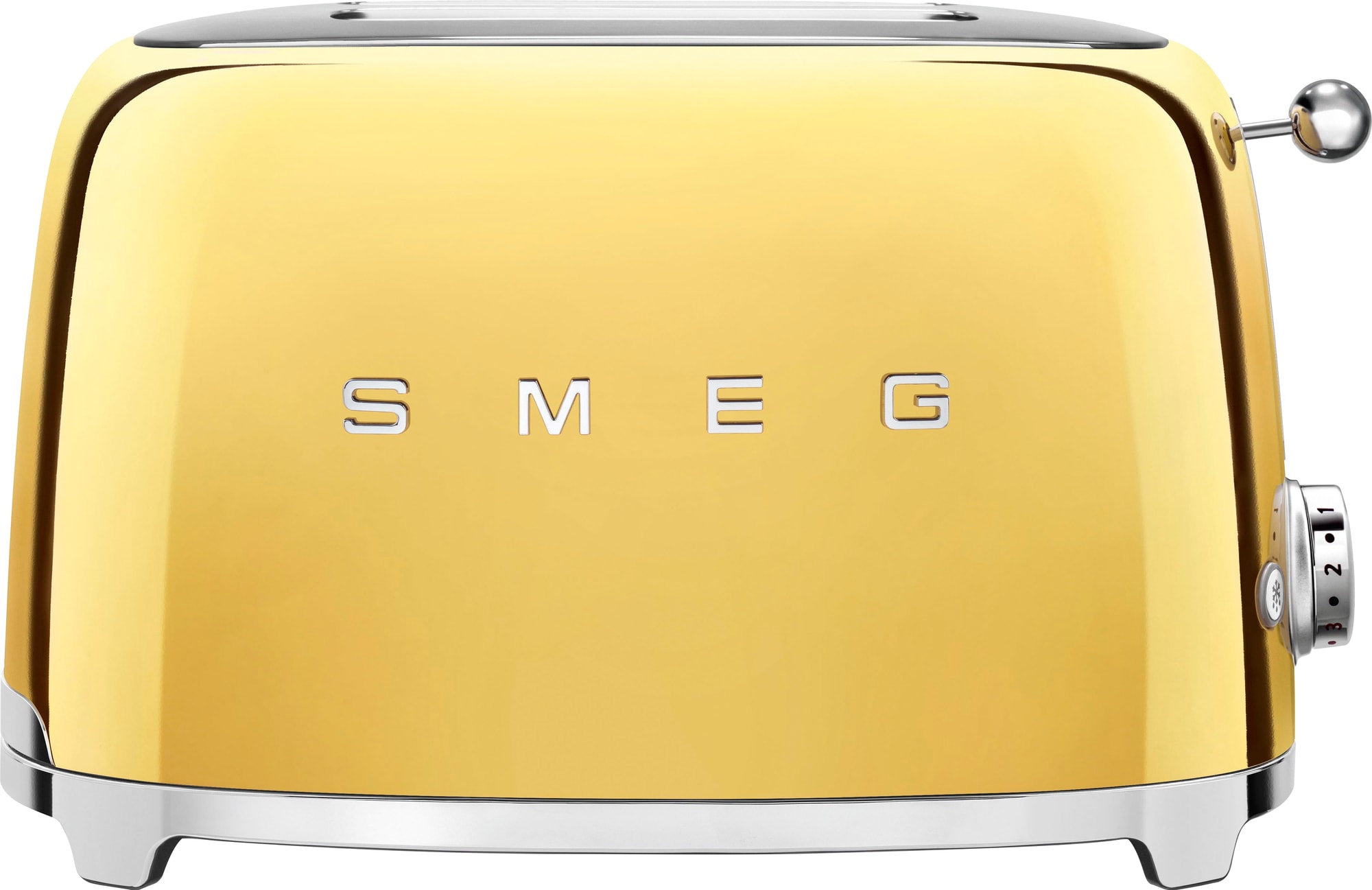 Smeg 50 s style toaster TSF01 (gull) - Elkjøp