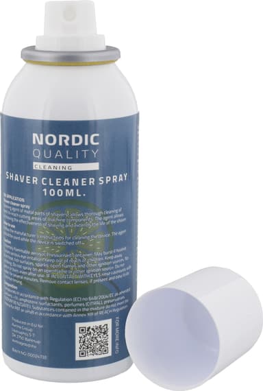 Nordic Quality rensespray til barbermaskin NQ352799